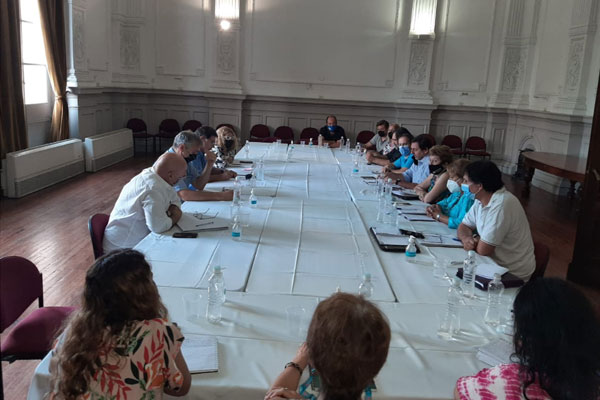 UDOCBA REUNIÓN DEL FUDB CON EL DIRECTOR GENERAL DE CULTURA Y EDUCACIÓN