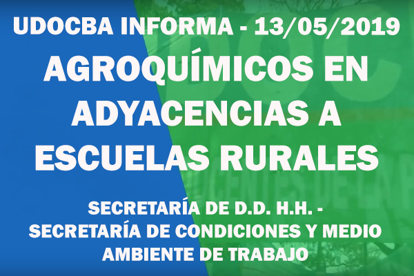 AGRO-QUÍMICOS EN ADYACENCIAS A ESCUELAS RURALES-0