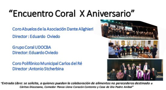 UDOCBA Grupo Coral de UDOCBA Campana hizo su presentación en el Auditorio Tenaris University-0