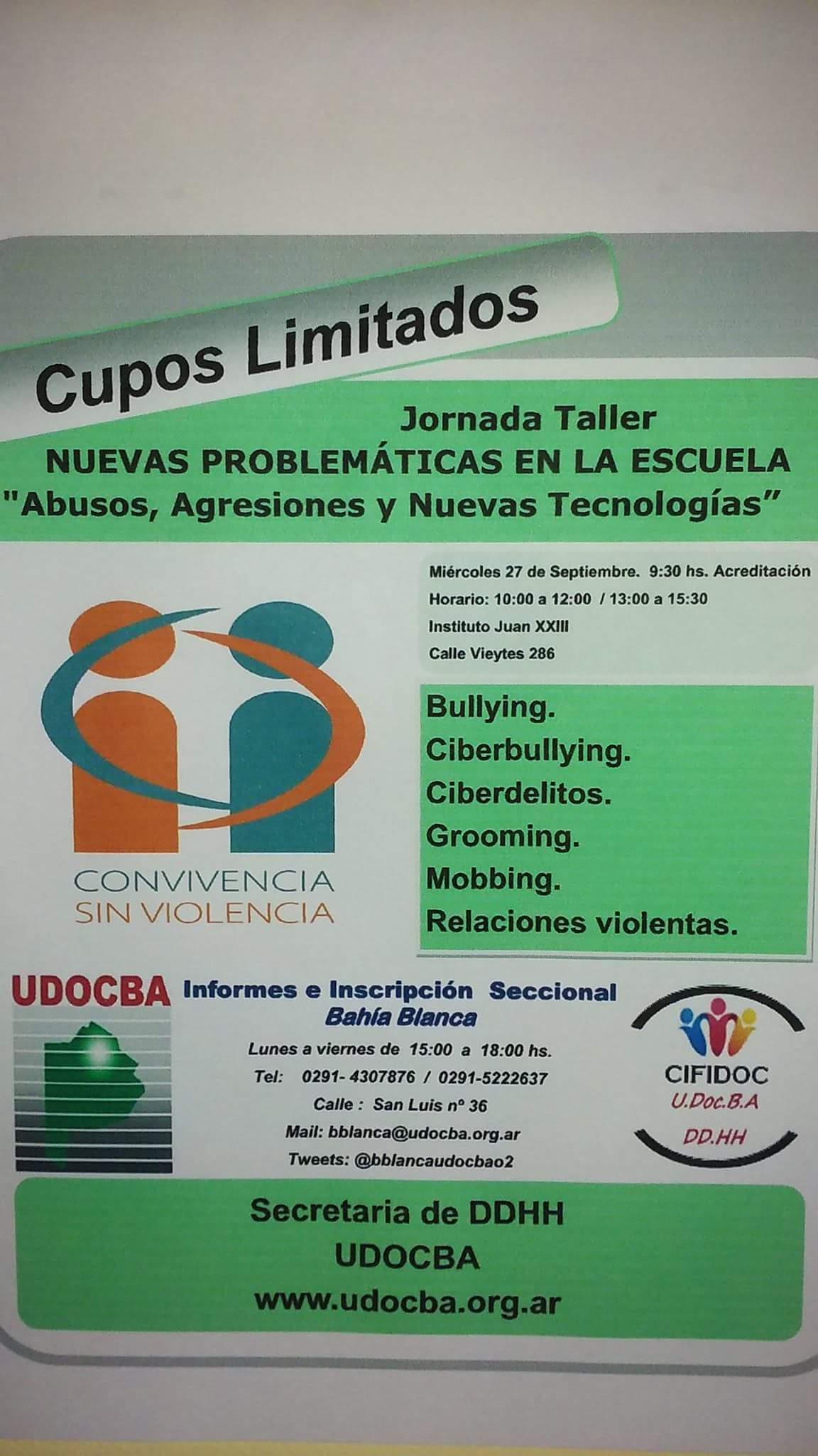 Nuevas Problemáticas en la Escuela - Bahía Blanca