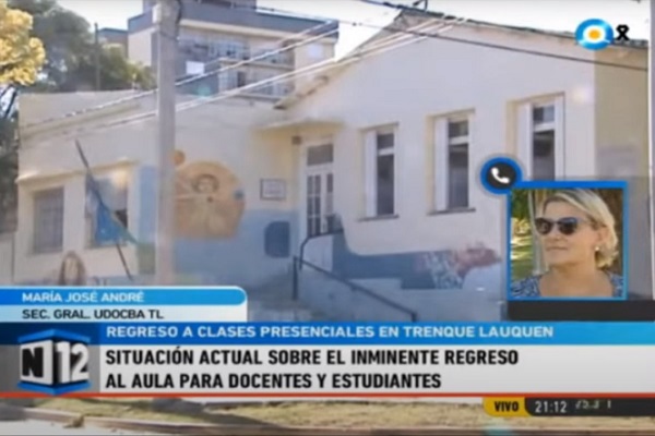 UDOCBA - Vuelta a la presencialidad en las aulas - Situación sanitaria y edilicia
