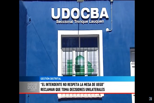 UDOCBA - MARÍA JOSÉ ANDRÉ: "El Intendente no respeta la mesa de UEGD"